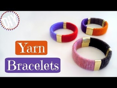 DIY Yarn Bracelets