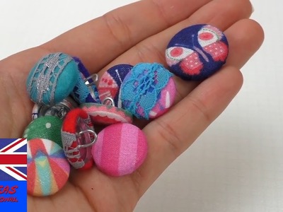 Handmade Decorative embellishment Buttons - Step by step tutorial