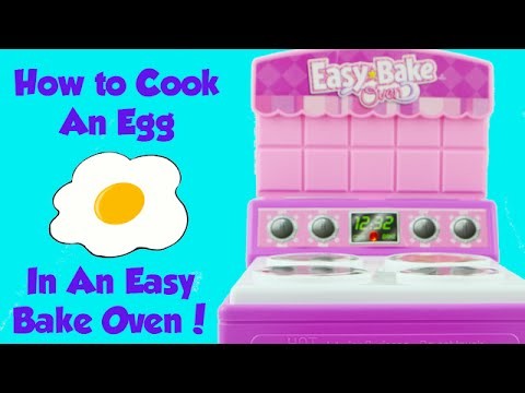 How to Cook an Egg in an Easy Bake Oven! DIY Easy Cooking
