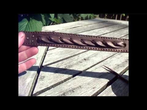 Jeweleeches: how to make leather bracelet with horsehair! TUTORIAL