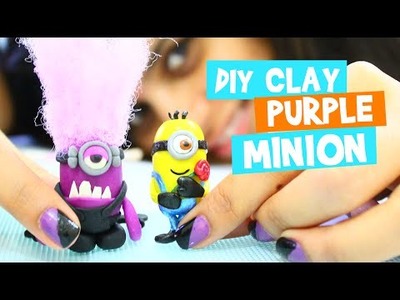 Passtime DIY # 08: Clay Evil Purple Minion.| DIYStarR