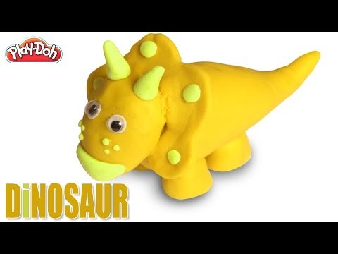 Play Doh Dinosaur | How To Make Play Doh Dinosaur | DIY Play Doh Dinosaur | Dinosaur Train