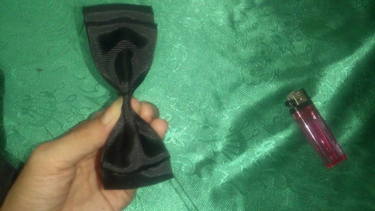 Cách làm nơ  từ ruy băng - how to make bows from ribbon