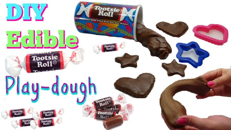 DIY Edible Tootsie Roll Play-dough | How to make Tootsie Roll Play-dough| plastilina comestible