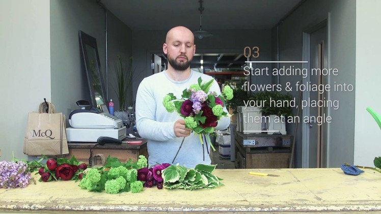 How to build a beautiful bouquet - with McQueens