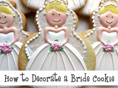How to Decorate a Bride Cookie