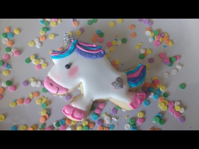 How to Decorate Unicorn Cookies