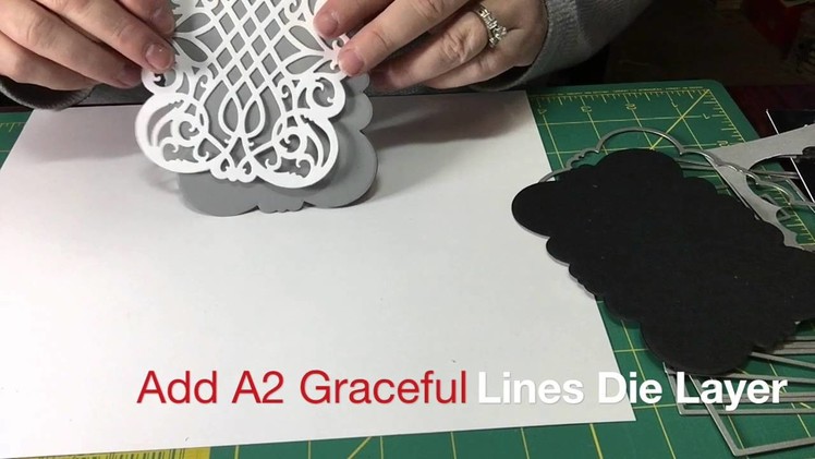 How to Die Cut a Shaped Card