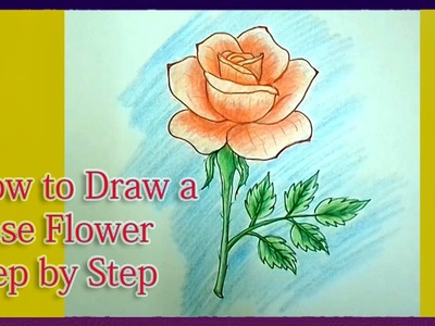 How to Draw a Rose Tutorial