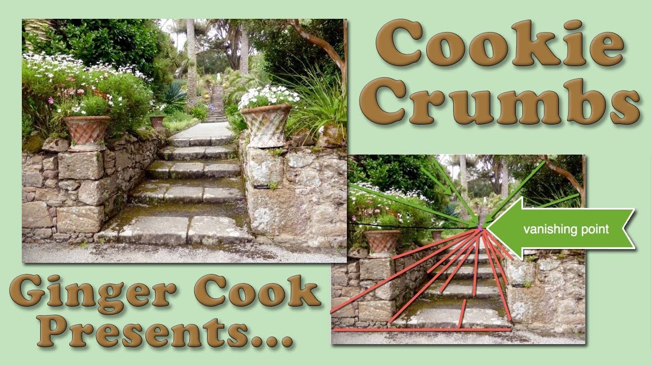 How to Draw Stairs in Perspective A Cookie Crumbs Lesson  with Ginger Cook