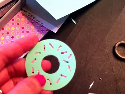 How to make a Donut using the Ek tools Donut Punch from Hobby Lobby  how to use Ek tools punch