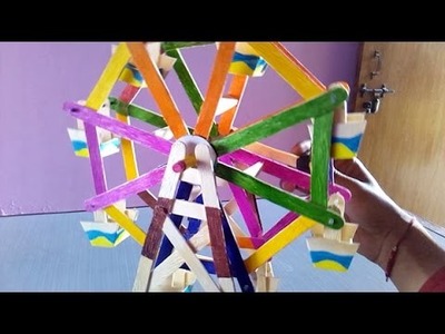 How to make a ferris wheel at home