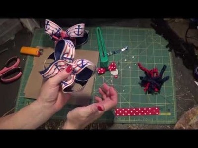 How to make a korker center boutique hair bow