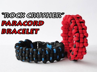 How to Make a "Rock Crusher" Paracord Survival Bracelet by CreationsByS