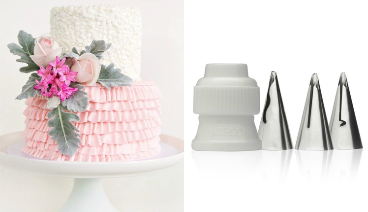 How to make a ruffle cake WITH NEW TIPS! - CAKE STYLE