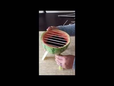 How to make a Watermelon Grill tutorial simplified