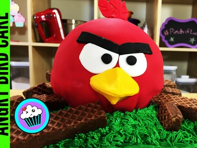 How to make an Angry Bird Cake | Pinch of Luck