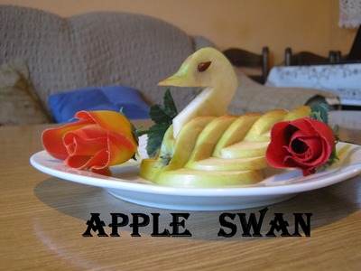 How to make an APPLE SWAN