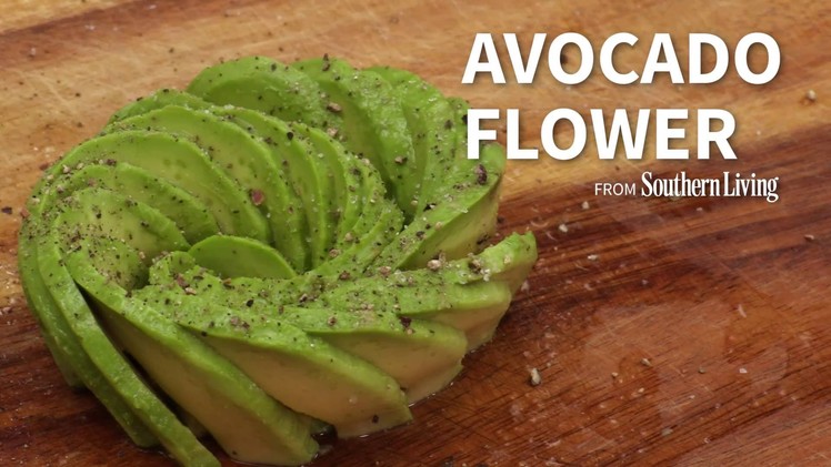 How To Make An Avocado Flower | Southern Living