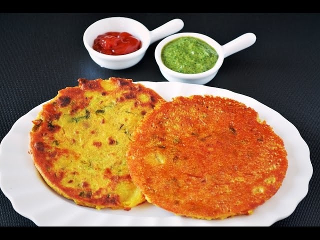 How to make besan pudla recipe in hindi subtitle