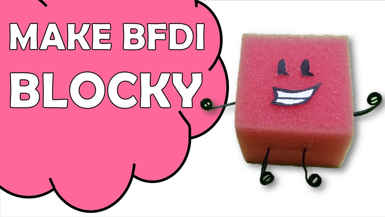 How To Make Blocky of Battle For Dream Island BFDI