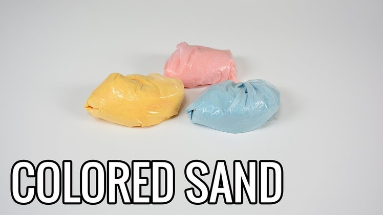 How to make Colored Sand