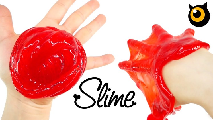 How to make DIY Red Slime