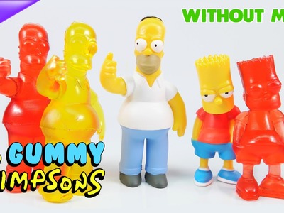 How to Make GUMMY The Simpsons !! Without mold