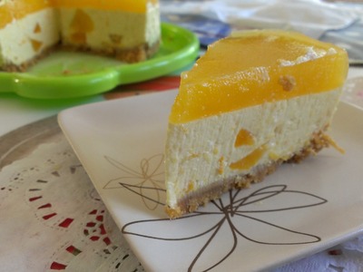 How to Make Peach Cheesecake