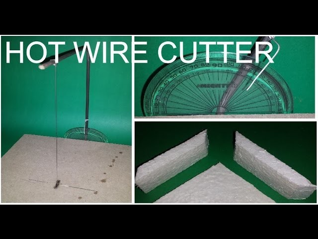 How to Make Styrofoam Cutter  with Angle Guide (Complete Easy Tutorial)