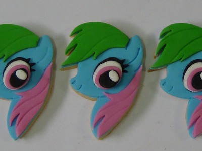How to make sugar cookies 'my little pony'