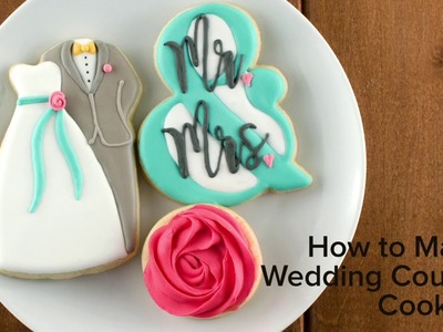 How to Make Wedding Couple Cookies