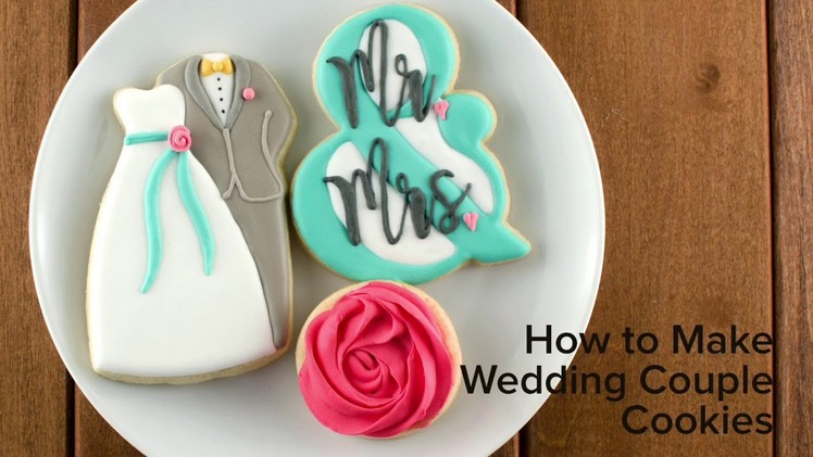 How to Make Wedding Couple Cookies