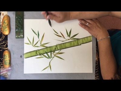 "How To Paint Bamboo For Beginners" By Suemae Lin Willhite