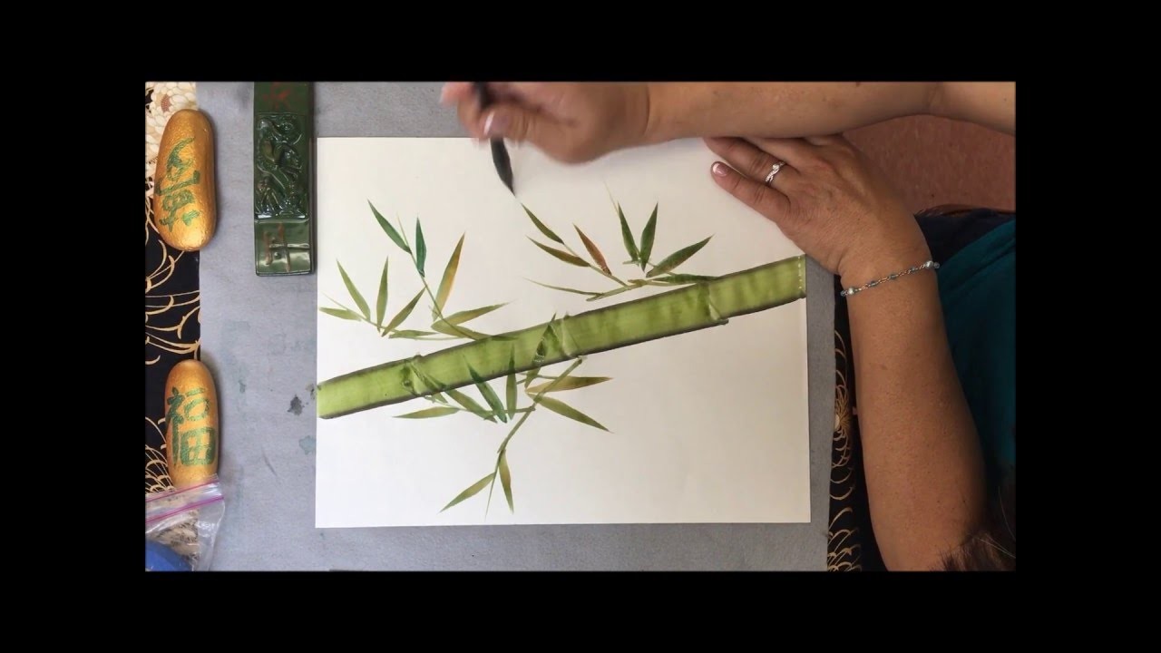 How To Paint Bamboo For Beginners By Suemae Lin Willhite