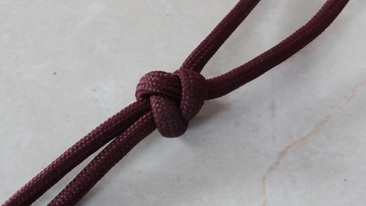 How To Tie A Two Strand Footrope Knot