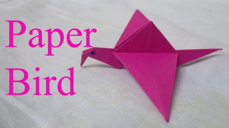 Origami Bird - Origami Bird Easy Step By Step