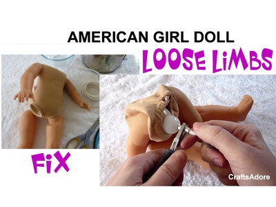 American Girl Doll Restring Limbs Tutorial ~HD PLEASE WATCH IN HD~