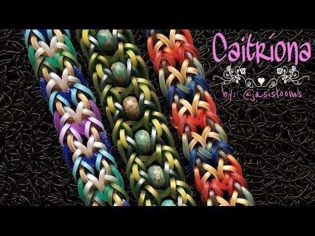 CAITRÍONA Hook Only bracelet tutorial