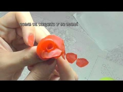 Como hacer Flores De Silicona Para Regalar, How to make Silicon flowers to make a gift