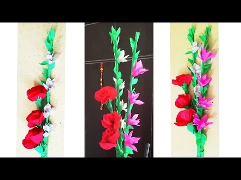 Crepe Paper flower bunch | DIY paper flower |