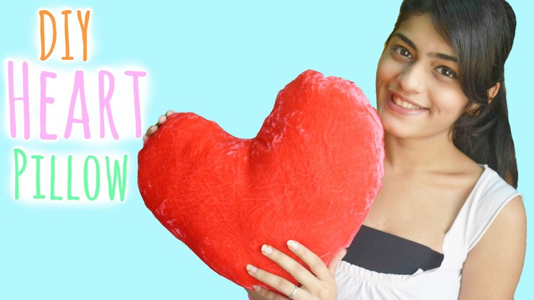 DIY Heart Pillow | Valentine's Day Gift