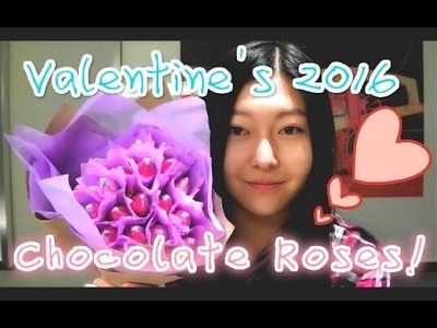 ✄DIY✄ Hershey's Kisses Chocolate Rose Bouquet ❤Valentine's Gift Idea 2016❤