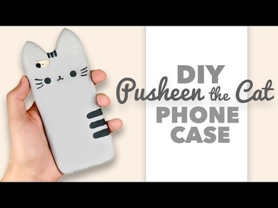 DIY | How to make a Pusheen the Cat Phone Case - Collab with DebbyArts!