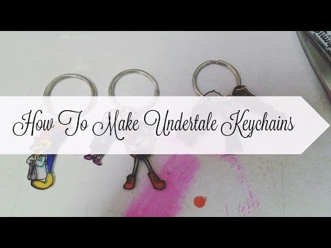 DIY: How To Make An Undertale Keychain :D