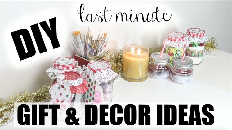 DIY Last Minute Gift & Decor Ideas!