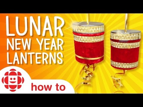 DIY Lunar New Year Lanterns | Monkey Makes | Crafts For Kids