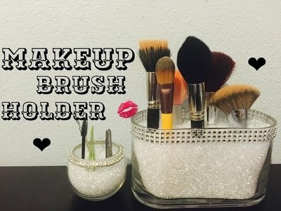 DIY: Make up brush holder (cute)