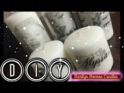 DIY| Marilyn Monroe Candles