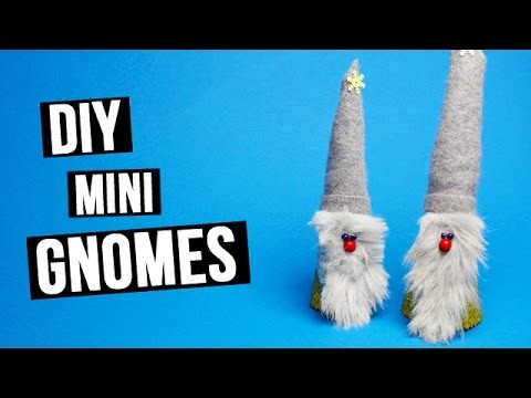 DIY mini gnomes tutorial